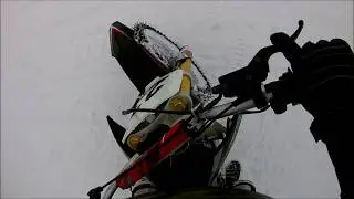 Затяжной подъем Lite Enduro на x-moto raptor 250