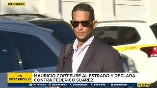 Mauricio Cort relata presunto vínculo del exministro Federico Suárez con creación de sociedades