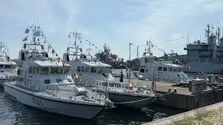 ROYAL NAVY: Patrouillenboote ARCHER-KLASSE Kieler Woche Open Ship 2025 Marinest&uuml;tzpunkt Kiel