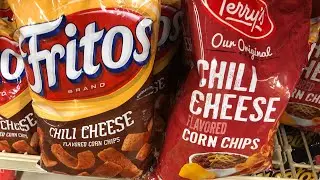 Fritos Chili Cheese Chips VS Store Brand