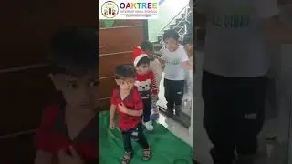 #Christmas celebrations  #Kids fun # Oaktree school