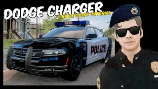 CPM2 DODGE CHARGER POLICE LIVERY FOR RP - TUTORIAL - ELI CPM