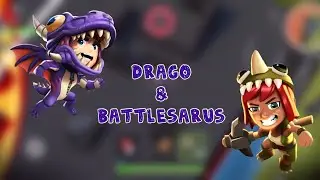 BATTLELANDS ROYALE #44 DRAGO AND BATTLESAURUS TEAM UP !