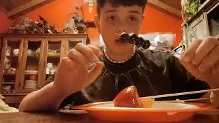trying a Asian treat
