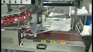 Automatic noodles bowl shrink wrap machine