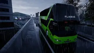 Fernbus Simulator - работаем водителем междугороднего автобуса.