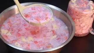 💯ഇങ്ങനെ ഒരു പാൽ സർബത്ത് കുടിച്ചിട്ടുണ്ടോ, എത്രയായാലും മതിയാവില്ല | Milk Sharbath | Rooh Afza | Iftar