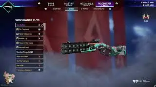 New Epic Skin, Peacekeeper (Hex Caliber), Temporal Chaos Prize Tracker. [Apex - Highlight - Aug.24]