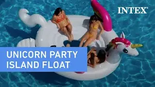 Intex&reg; Unicorn Party Island Float