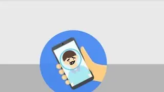 Something went wrong island | People holding phone ANIMATED