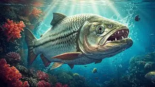 🐟 Goliath Tiger Fish Power 🦴 Fearsome Hunters of Rivers! | Fun Animals for Kids