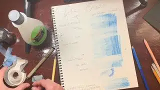 Erasing Colored Pencils