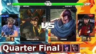 xPeke Cassiopeia vs Impact Yasuo | Quarter Final 1v1 Tournament All-Stars 2016