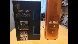 Дегустация и сравнение шотландского односолодового висики Highland Park 10 vs JURA 10
