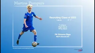 Men's Soccer | Men's 2nd Division RB/RWB/RW | Martins Pumpurs, Latvia | Recruit 2023