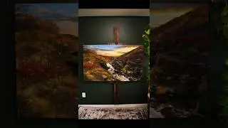 My Iceland time lapse is now live on my channel! Still considering a name for this one! #oilpainting