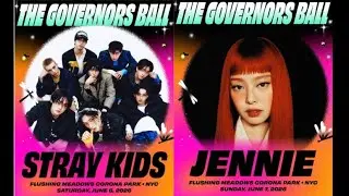 Stray Kids and Jennie Named Headliners for Governors Ball 2026