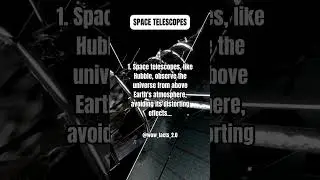 Exploring the Cosmos: Unveiling the Secrets with Space Telescopes 🔭🌌 #shortsfeed #shorts