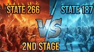 State Of Survival : SvS State 266 Vs State 187 Stage  2