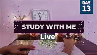 🔥NEET STUDY LIVE : Study With Me for 6 Hours Straight! | Ultimate Study Session 📚 | #studywithmelive