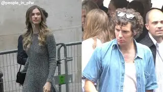Zita d'Hauteville & Vincent Lacoste - D&eacute;fil&eacute; Celine Printemps 2026 &agrave; Paris - 06.07.2025