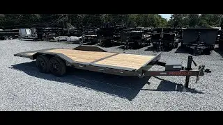Maxxd 102x22' G6X Wide Body Gravity Tilt equipment Trailer 14000# GVW G6X10222