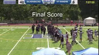 7/27/25  NE Silverbacks @ VT Ravens NEFL