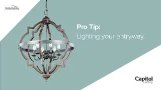 Foyer Lighting - How to Light Your Home's Entry Way
