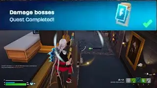 Damage bosses Fortnite