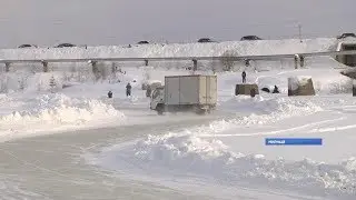 Первые официальные соревнования по зимнему дрифту прошли в Мирном