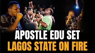 APOSTLE EDU SETS THE ATMOSPHERE ON FIRE AT THE INFERNO LAGOS 🔥🔥🔥