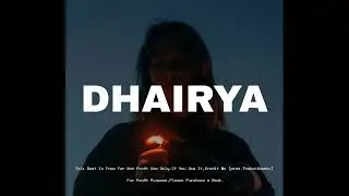 Vten x Rex Melodic Trap Type Beat - ''Dhairya'' l Nepali Sad Rap Beat