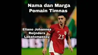 Indonesia National Team Player (Eliano Johannes Reijnders Lekatompessy🔥🇮🇩🔥 #timnas #indonesia #ambon