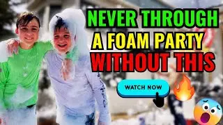 Backyard Foam Party Demo: Watch the Epic Foam Blast in Action!