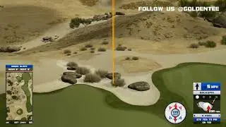 Golden Tee Great Shot on Acoma Mesa!