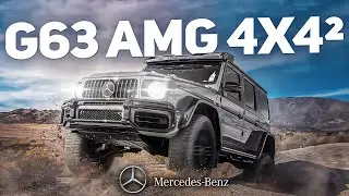 Mercedes-Benz G63 AMG 4x4 в квадрате: вторая версия. Версия для сильных духом!