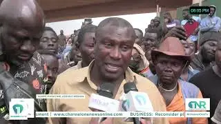 Suame 4-Tier Interchange Blocked: Artisans & Traders Protest Deadly Dust Pollution