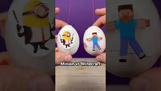 Minions vs Minecraft Eggs