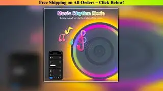 TUYA Music Ceiling Light With Speaker Remote Control APP Dimming Smart RGB LED Lamps Backlight