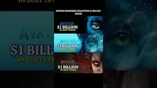 Avatar Franchise Collection $1 B ll #movie #hollywood #avatar #avatarfireandash #jamescameron