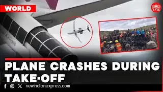 18 killed after plane slips off runway at Kathmandu airport