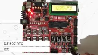 PIC Micro-controller programming | Sample Program 013 | Real Time Clock (RTC) - DS1307