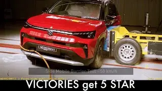 Suzuki VICTORIES Global NCAP Test || 5 star ⭐️