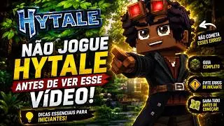 HYTALE -  10 DICAS BÁSICA  DE COMO JOGAR HYTALE  PARA INICIANTES HYTALE - GUIA BÁSICA