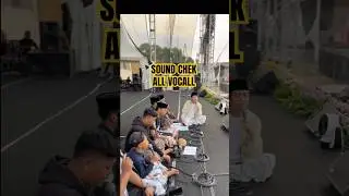 Sound Chek All Vocal #sholawat
