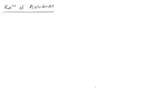 9 Reactions of Aziridines | Named Reactions | Chemistry of three membered heterocycles