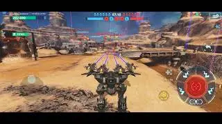 War Robots (Canyon) Sometimes only Behemoth with Stellar Prisma Destroys them 😈😎💪 7 Kills #gameplay