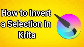 How to Invert a Selection in Krita