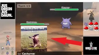 CACTURNE IS TO MUCH FOR THE LADDER | POKEMON SHOWDOWN | GYM LEADER CHALLENGE BDSP OU