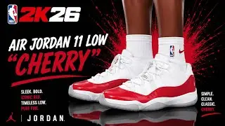 Создатель обуви в NBA 2K26 - Air Jordan 11 Low 